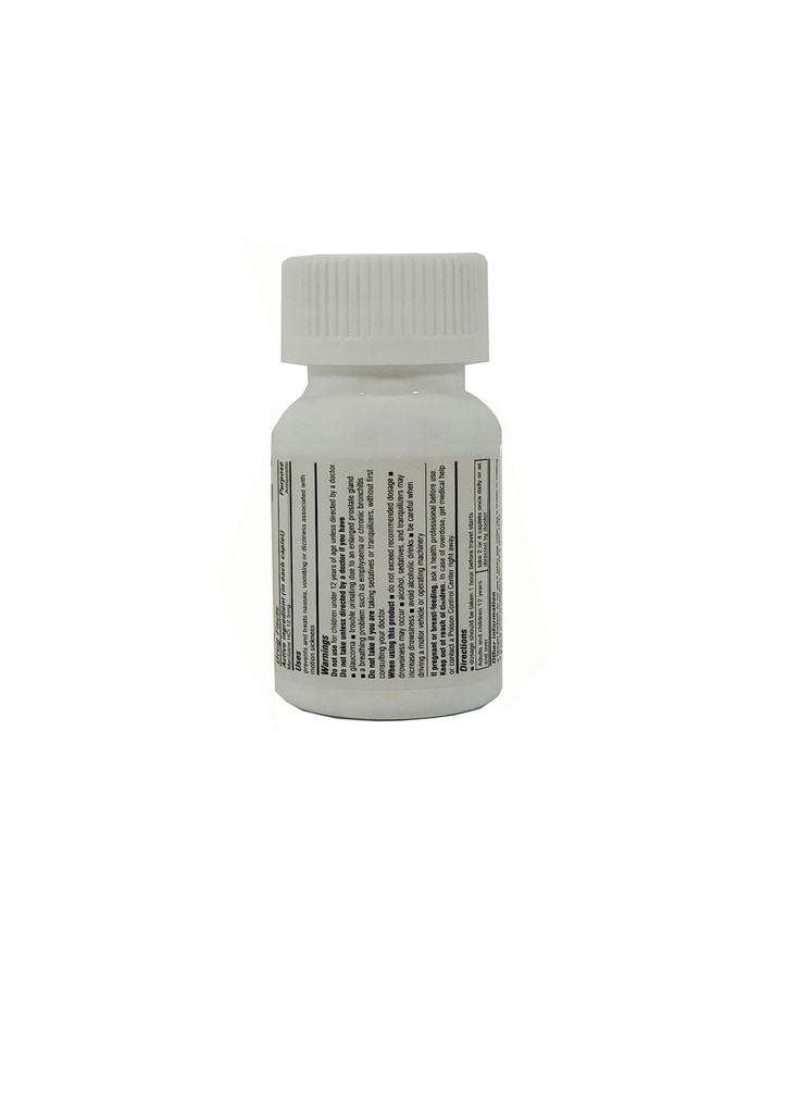 Meclizine 12.5mg Tabs 100CT