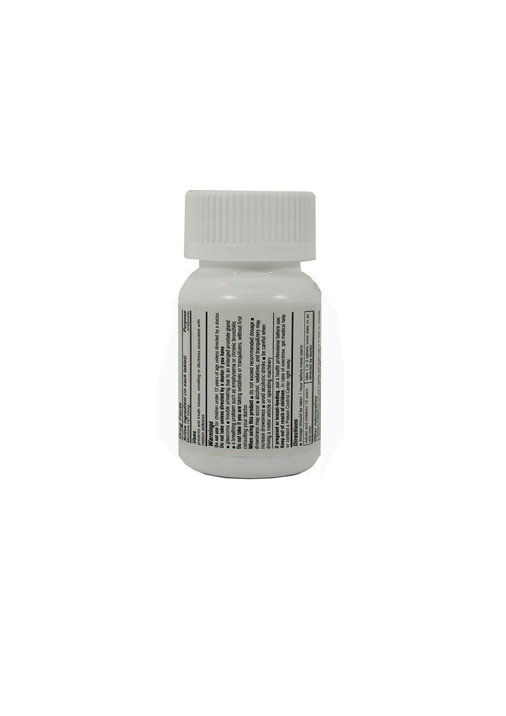 Meclizine 25mg Tabs 100CT
