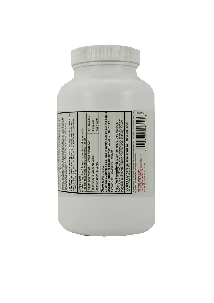 Pharbedryl 25mg Caps Diphenhydramine 1000CT