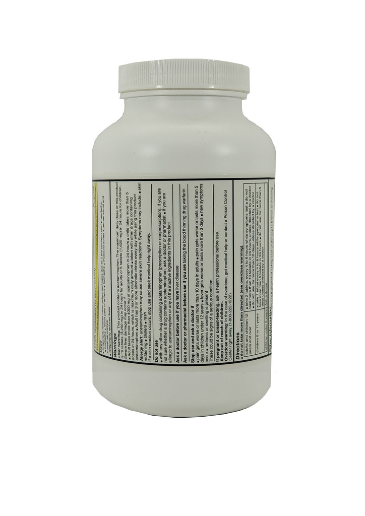 Pharbetol 325mg Tabs Acetaminophen 1000CT