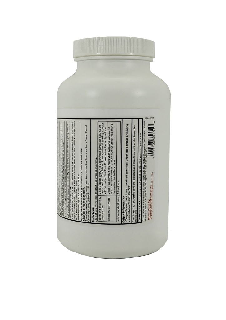 Pharbetol 325mg Tabs Acetaminophen 1000CT