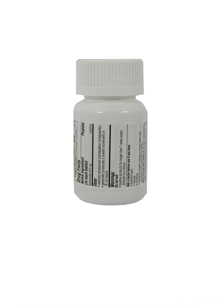 Senna 8.6mg Tabs 100CT