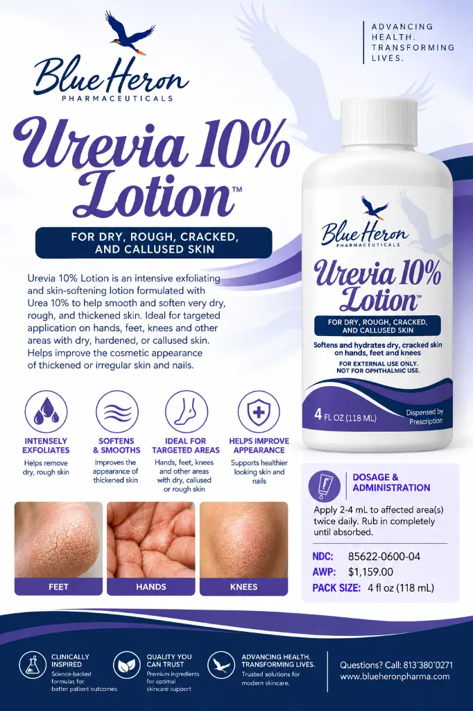 Blue Heron Urevia 10 Lotion Flyer.webp