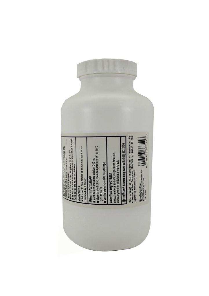 Calcium Carbonate 648mg Tablet 1000CT