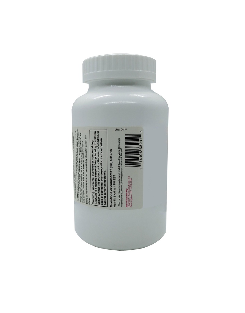 Ferrous Sulfate 325mg Green Tabs 1000CT