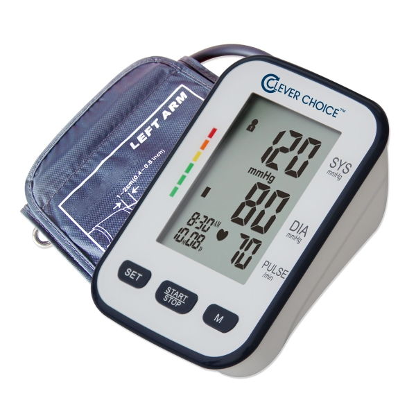 Clever Choice Fully Auto Digital Arm BP Monitor with 120 Memory