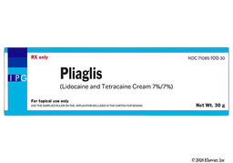 Pliaglis (Lidocaine - Tetracaine 7%/7% Cream) 30gm