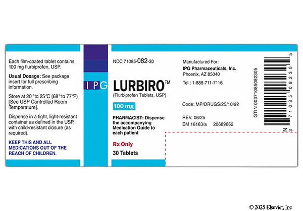 Lurbiro (flurbiprofen) 100mg Tablet 30CT