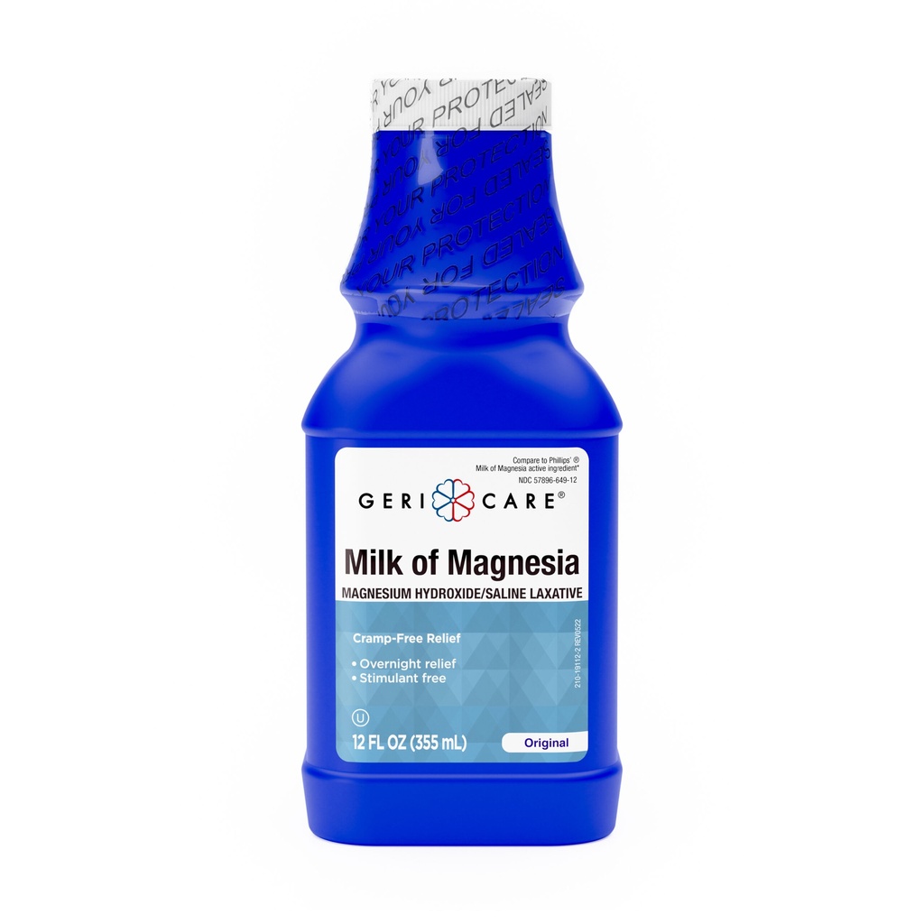Milk of Magnesia 1200mg/15mL liquid 12 fl oz
