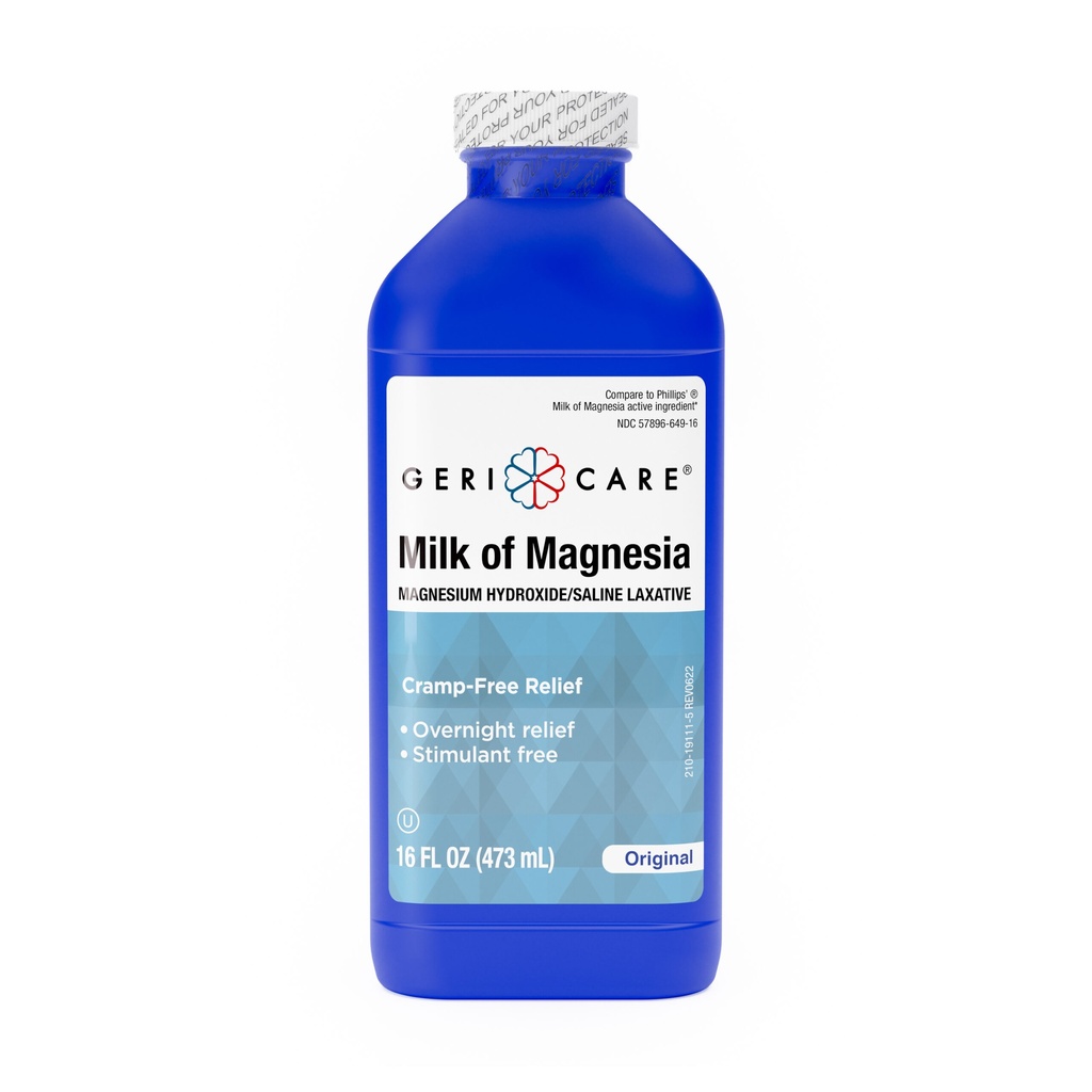 Milk of Magnesia 1200mg/15mL liquid 16 fl oz