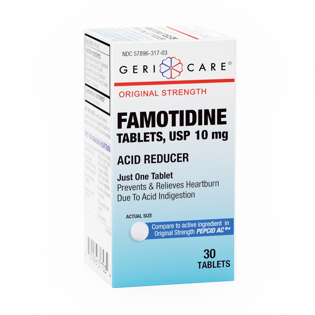 Famotidine 10mg tablets 30 count