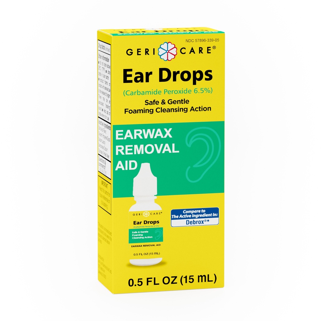 Carbamide Peroxide Earwax Removal 6.5% ear drops 0.5 fl oz