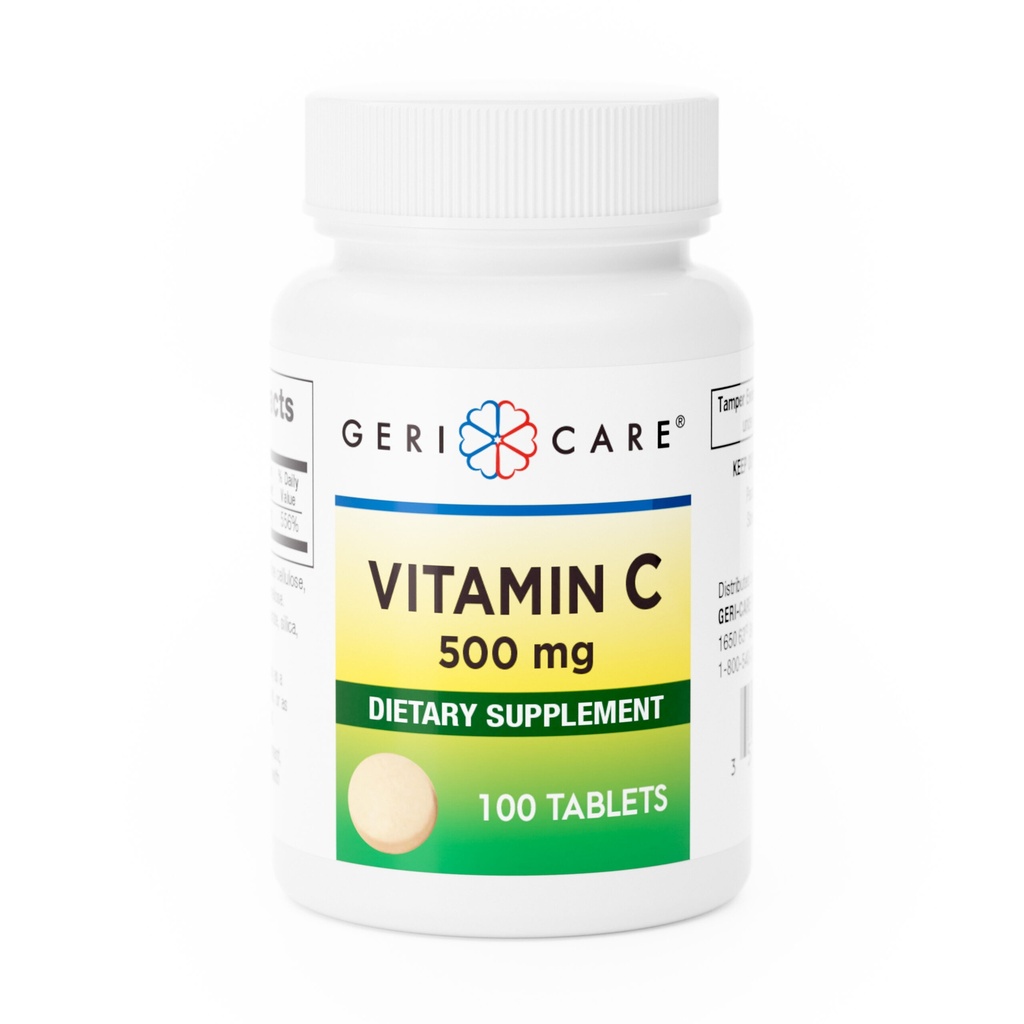 Vitamin C 500mg tablets 100 count