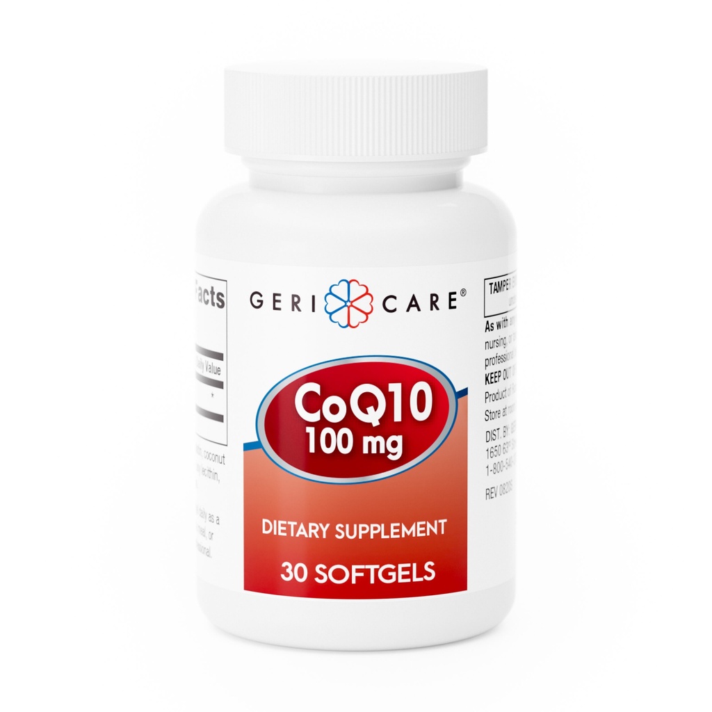 CoQ10 100mg softgels 30 count