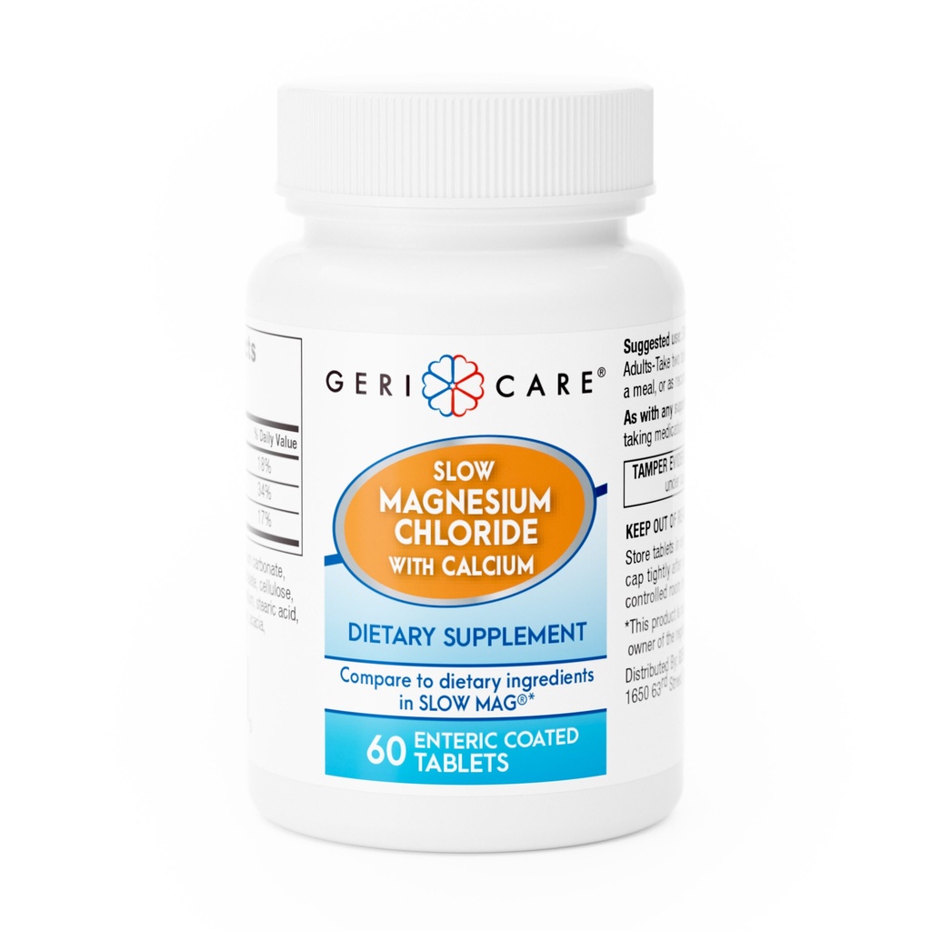 Magnesium Chloride 64mg tablets 60 count