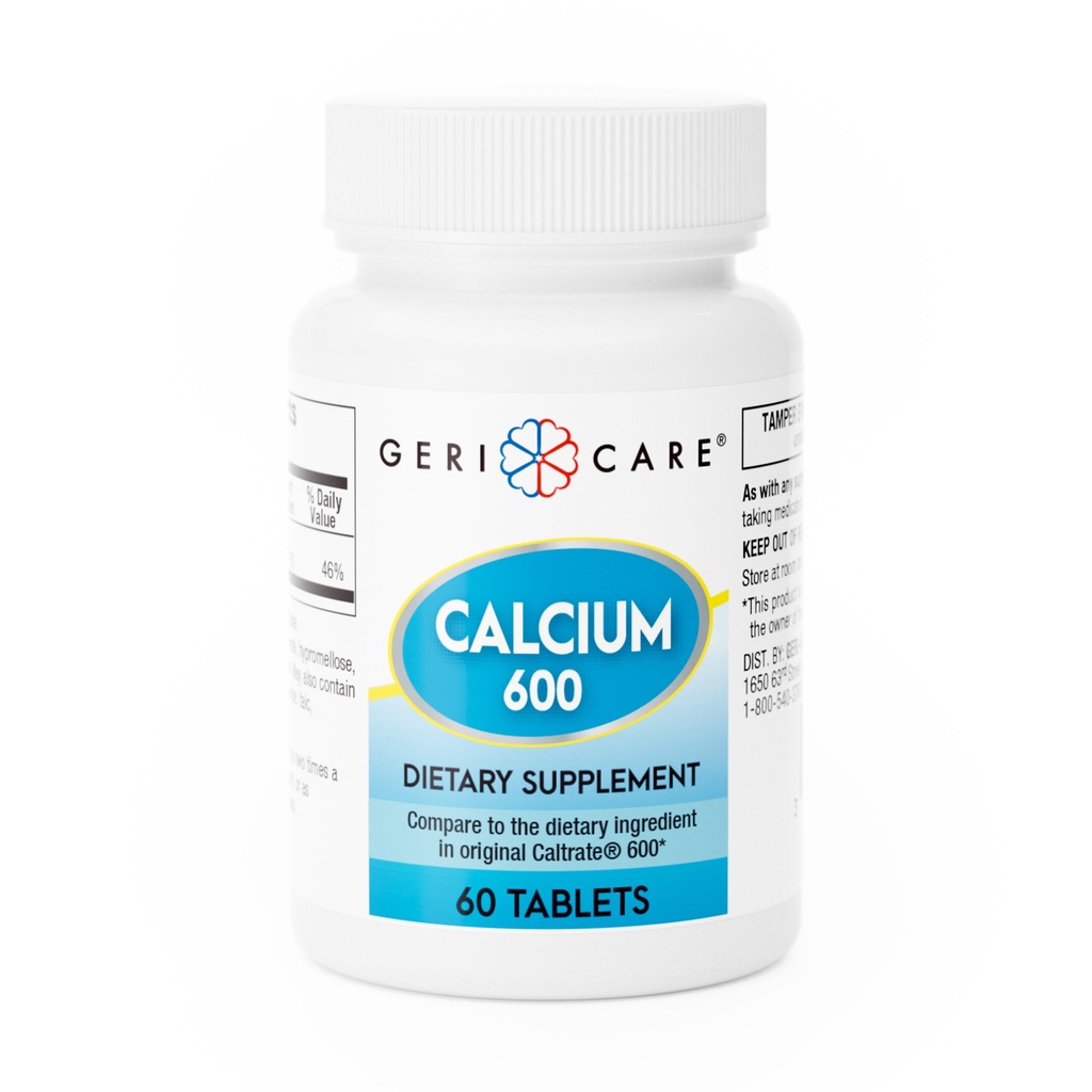 Calcium Carbonate 600mg tablets 60 count