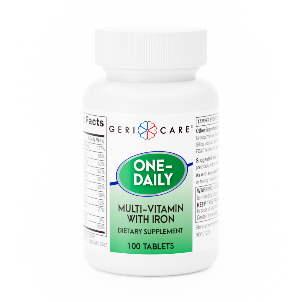 Multivitamin with Iron tablets 100 count