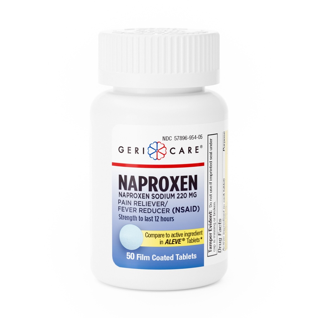 Naproxen Sodium 220mg tablets 50 count