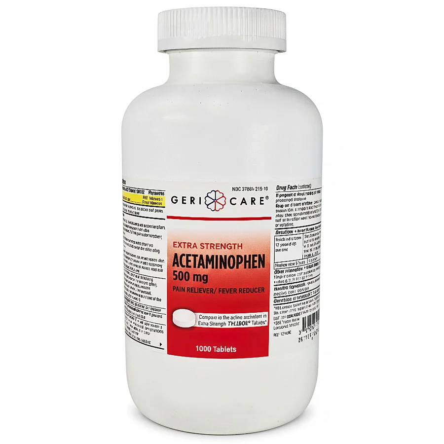 Acetaminophen 500mg tablets 500 count
