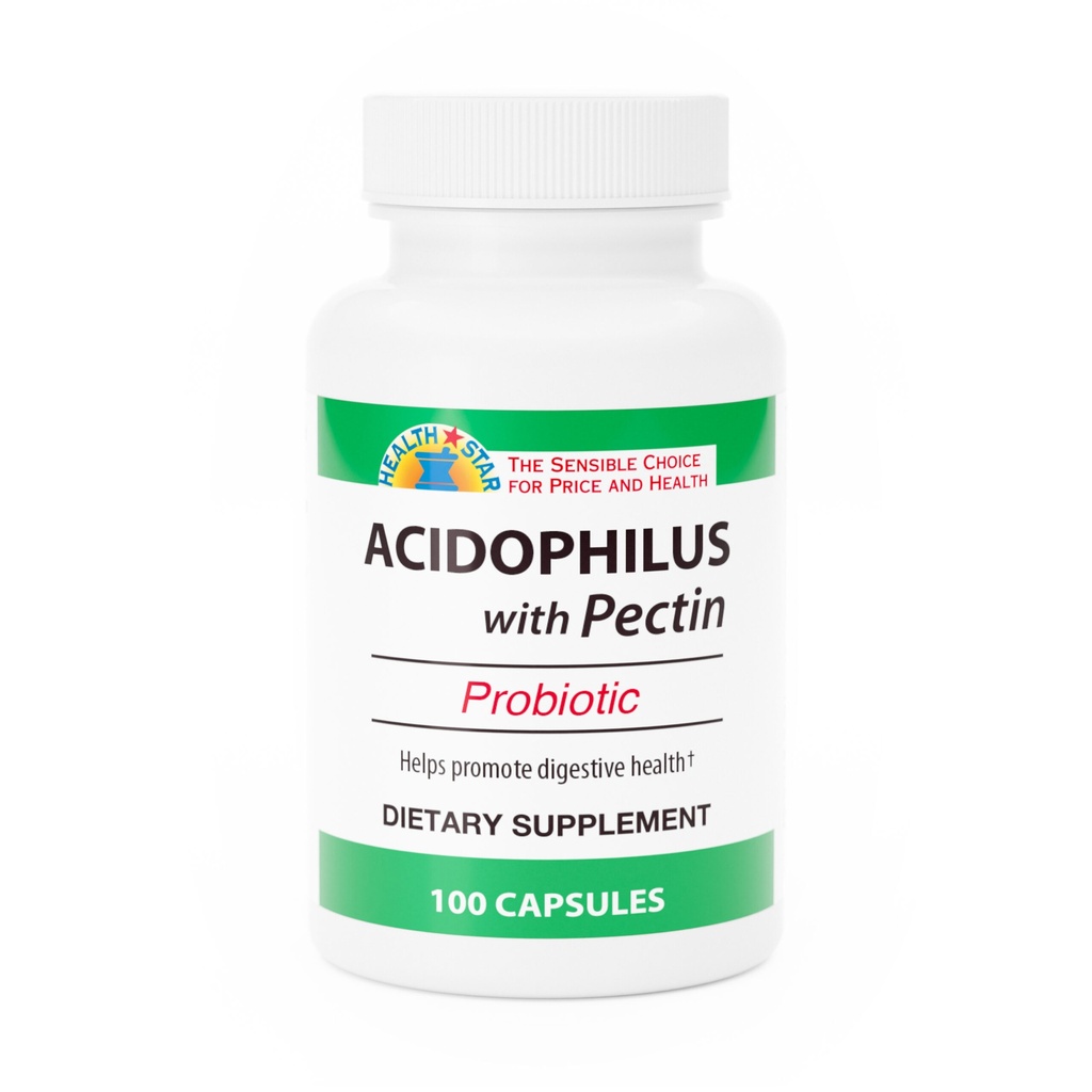 Acidophilus with Pectin 75 million CFU capsules 100 count