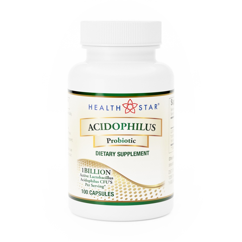 Acidophilus Extra Strength 1 billion CFU capsules 100 count