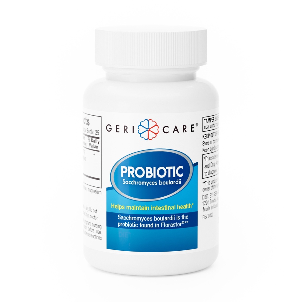 Saccharomyces Boulardii Probiotic 250mg capsules 50 count