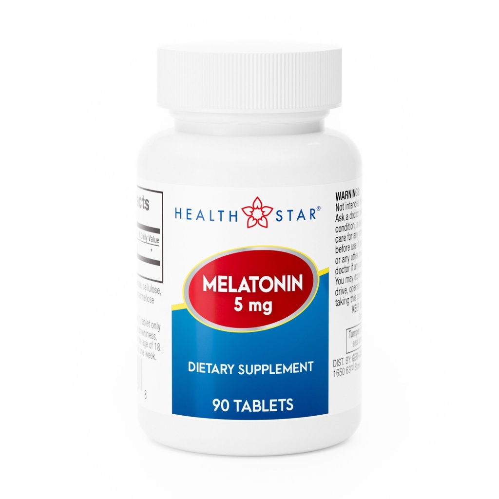 Melatonin 5mg tablets 90 count