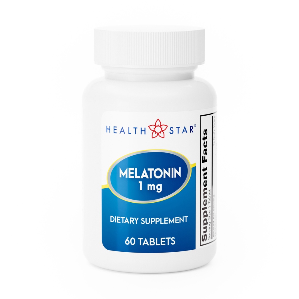 Melatonin 1mg tablets 60 count