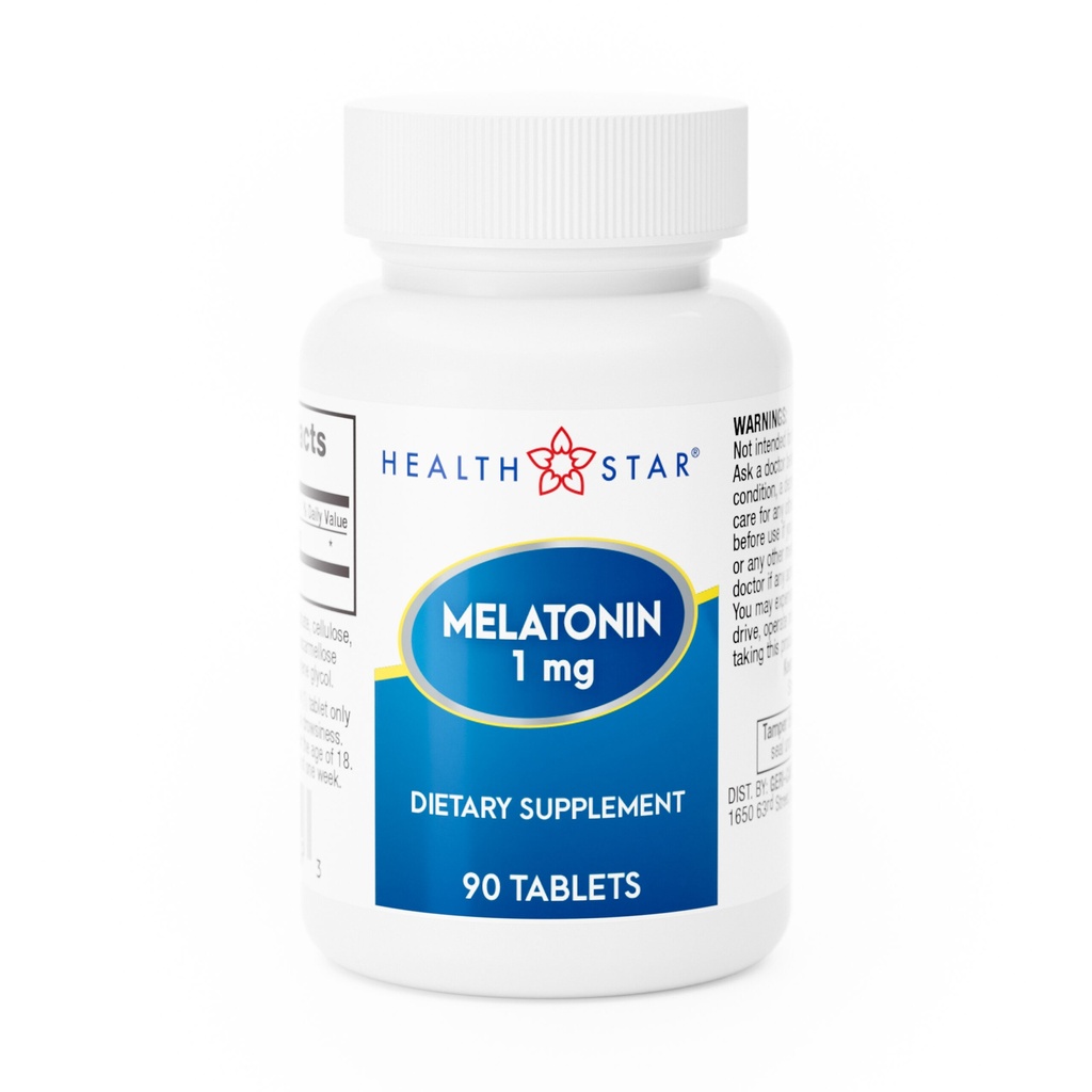 Melatonin 1mg tablets 90 count