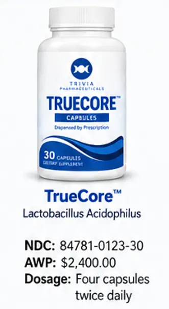 TrueCore Lactobacillus Acidophilus 30CT