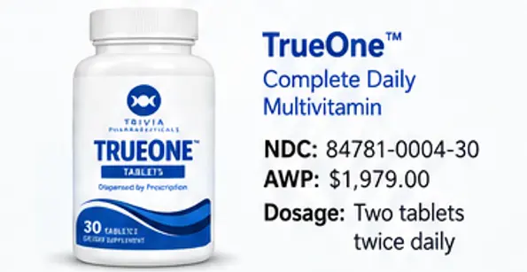 TrueOne Complete Daily Multivitamin 30CT