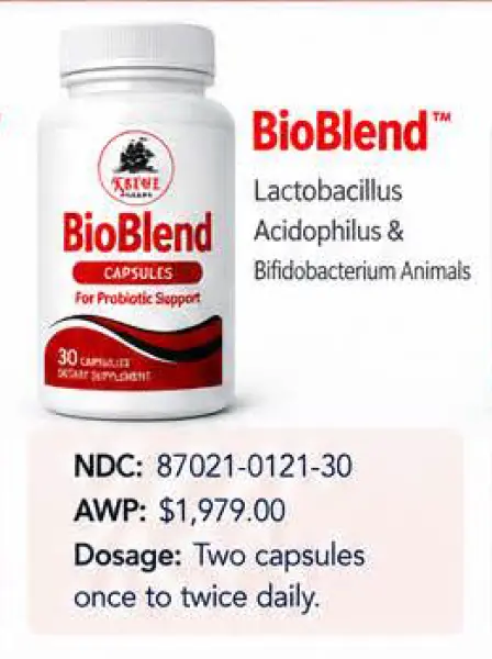 BioBlend Lactobacillus Acidophilus & Bifidobacterium Animals 30CT