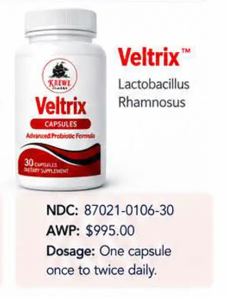 Veltrix Lactobacillus Rhamnosus 30CT