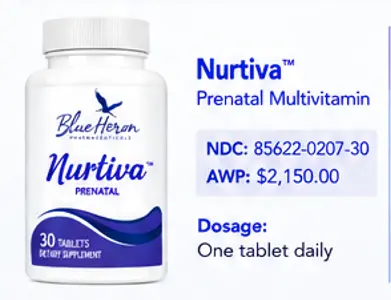 Nurtiva Prenatal Multivitamin 30CT