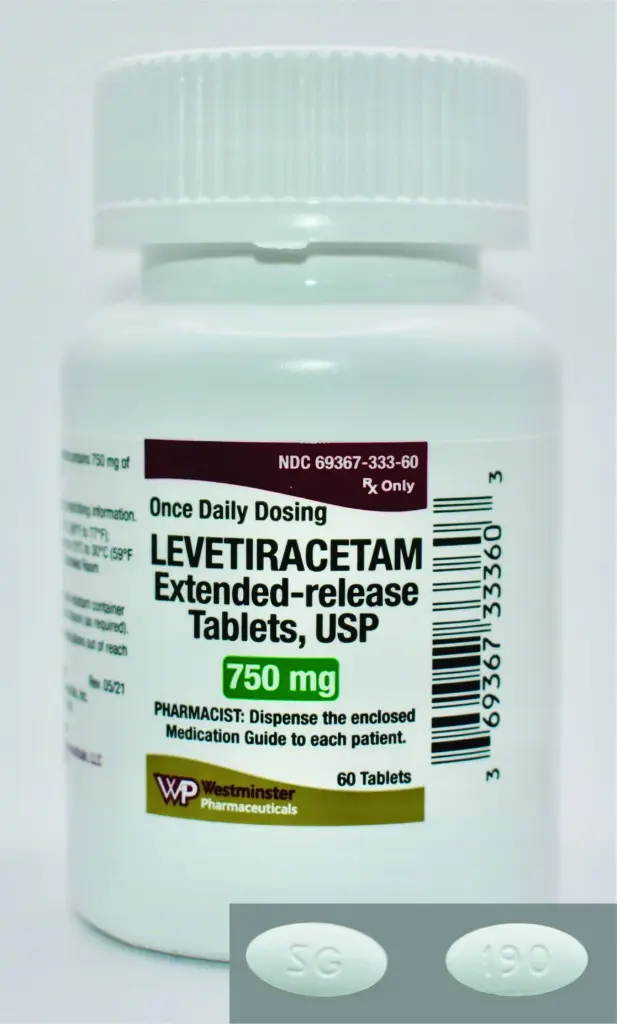 Levetiracetam ER 750 Mg Tablet 60CT