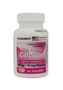Calcium 600mg +D 400IU Tabs 60CT