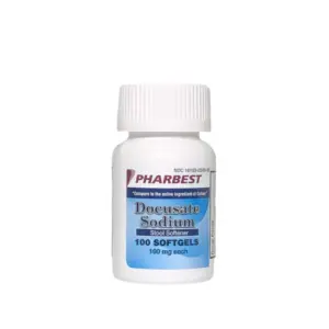 Docusate Sodium 100mg Gelcaps 100CT