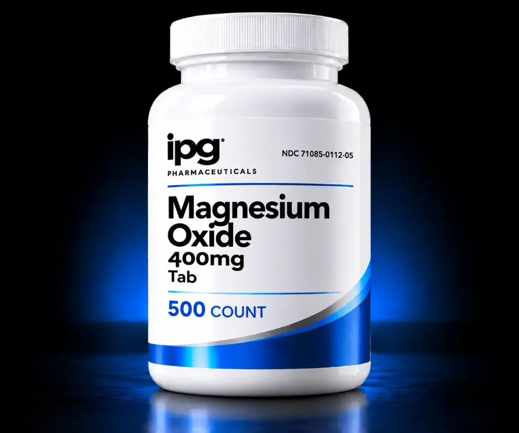 Magnesium Oxide 400mg Tab 500CT