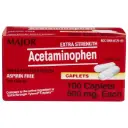 ACETAMINOPHEN ES 500MG CAPLETS 100CT