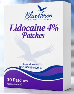 Lidocaine 4% Patch 10CT