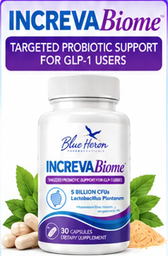 INCREVA Biome Targeted Probiotic Support for GLP-1 USERS 30CT