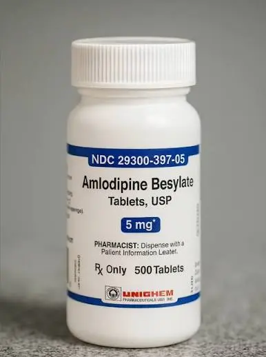 AMLODIPINE 5 MG TAB 500