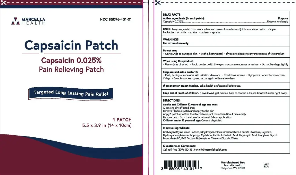Capsaicin 0.025% Patch 30CT
