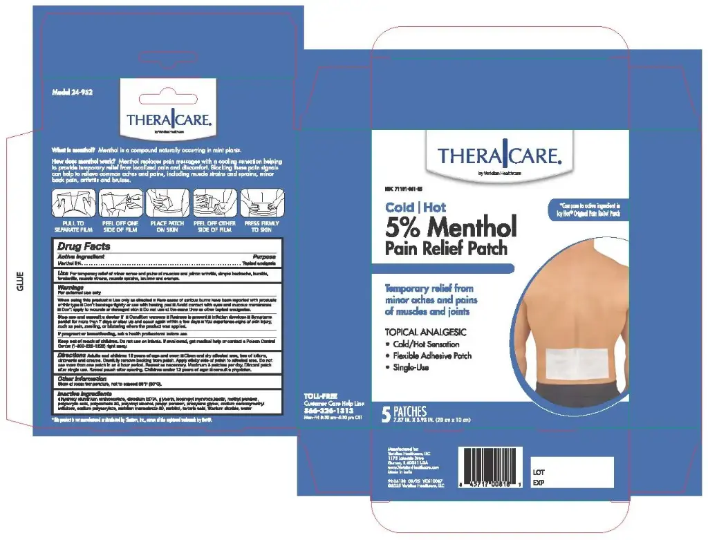 Menthol 5% Patch 30CT