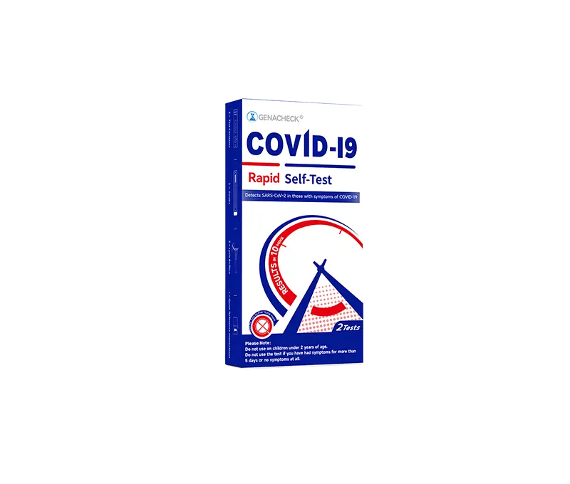 Genabio GenaCheck Covid-19 Rapid Antigen Test 2PK
