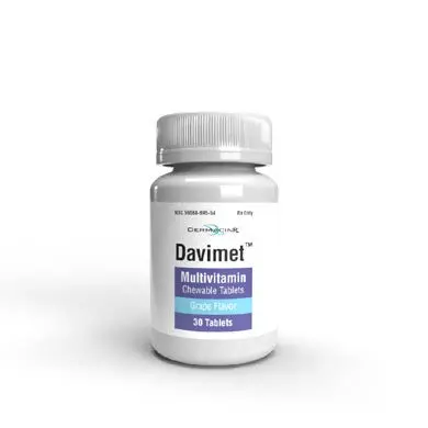 Davimet (Chewable Multivitamin) Chewable Multivitamin  30 Tablets 