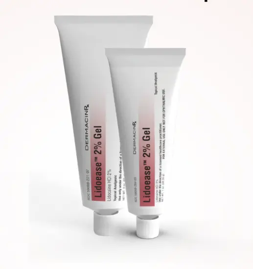 Lidoease 2% Gel Lidocaine 2% Gel 1oz Tube