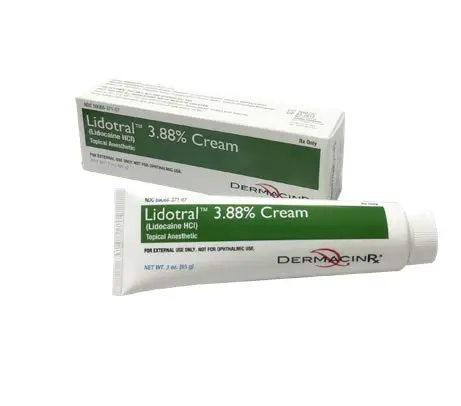 Lidotral 3.88% Cream Lidocaine 3.88% Cream  85g Tube