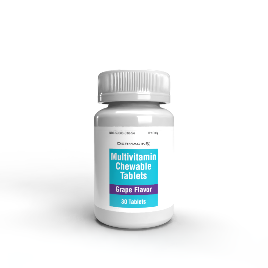 Multivitamin Chewable Tablets 30 Tablets 
