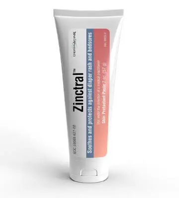 Zinctral Zinc Oxide 20.0% 57g Tube